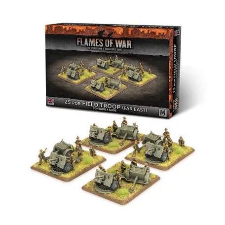 25 pdr Field Troop (Far East) (x4) - EN-BBX81
