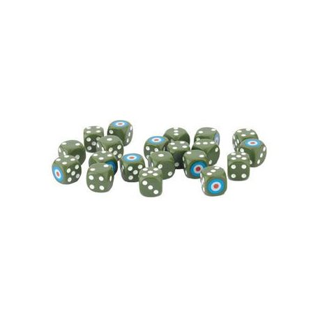 British LW Dice (x20) - EN-BR904