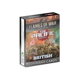 British, Australian & Indian MW Command Card Pack (x57 Cards) - Limited Edition - EN-FW258BC