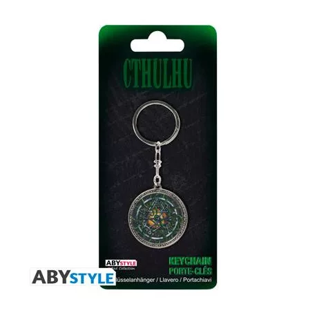 Cthulhu - Keychain Lenticular - Necronomicon-ABYKEY567