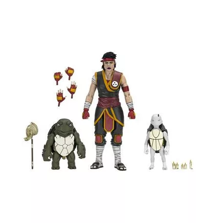 TMNT (The Last Ronin- The Lost Years) - 7” Scale Action Figure - Casey Marie with Baby Odyn & Uno-NE54409-01