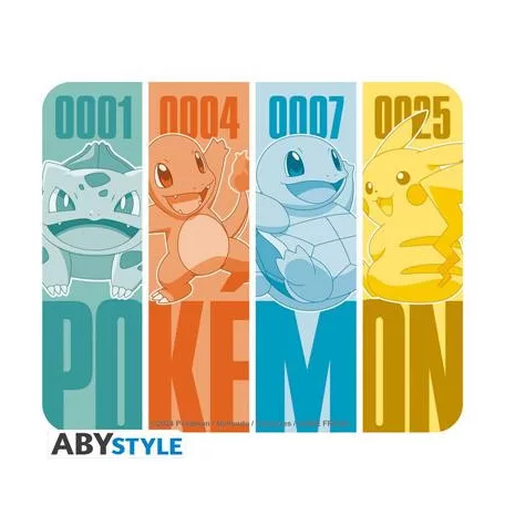POKEMON - Flexible Mousepad - Kanto Starters-ABYACC549