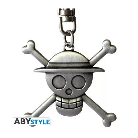 ONE PIECE - Keychain 3D Skull Luffy-ABYKEY153