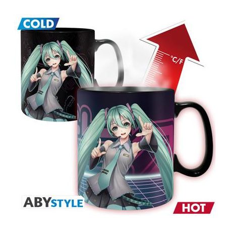 HATSUNE MIKU - Mug Heat Change - 460 ml - Hatsune Miku - cardboard-ABYMUGA459