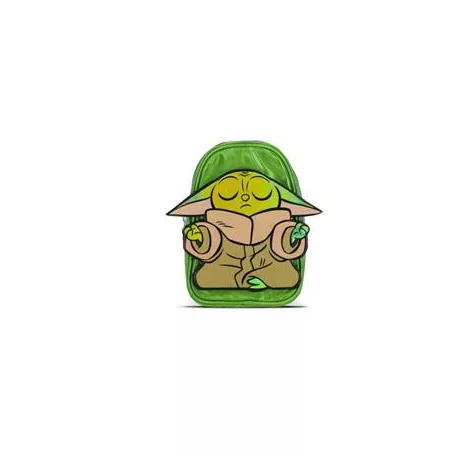 The Mandalorian - Grogu - Shiny Mini Backpack-MP865205STW