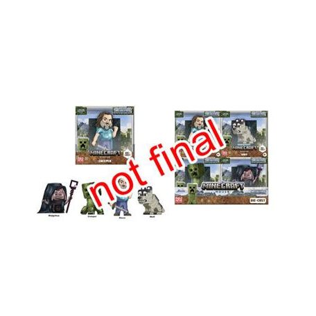 Minecraft Movie Figures 2,5", Welle 5 Display (12)-9385138300W05