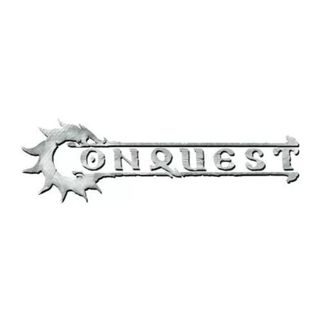 Conquest - Nords Logo on Blue Marbled Dice with White Pips - 24 per pack-PBW6572