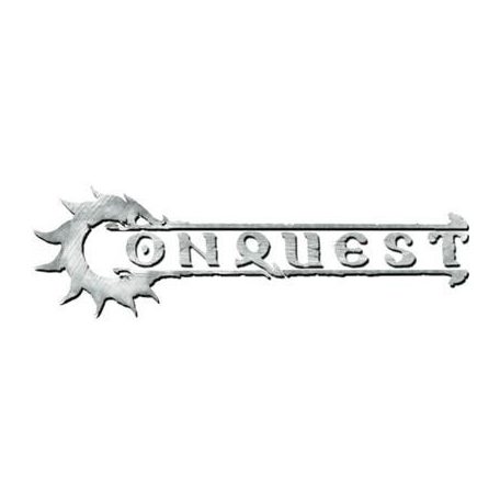 Conquest - Old Dominion Logo on Brown Marbled Dice with Turquoise Pips - 24 per pack-PBW6574