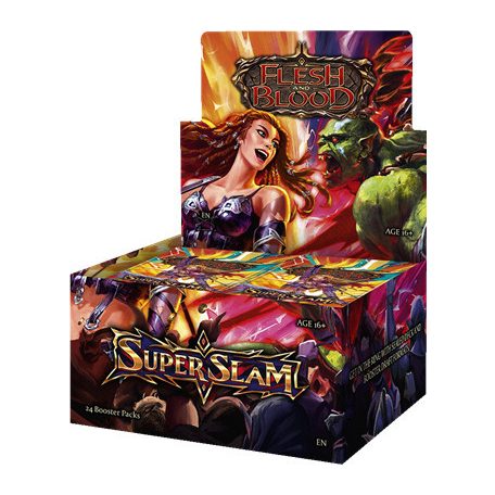 Flesh & Blood TCG - Super Slam Booster Display (24 Packs) - EN-FAB2513-EN