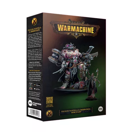 Warmachine: Exulon Nostilla & The Aberration Mercenary - EN-SFIK-MER320