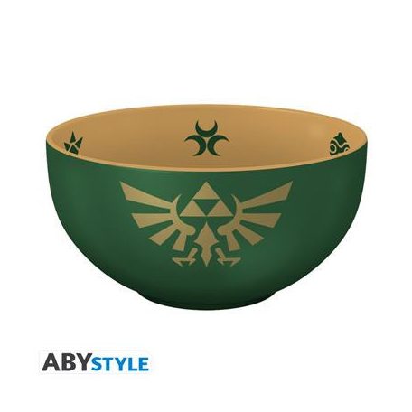 THE LEGEND OF ZELDA - Bowl - 600 ml -"Hylian Crest"-Cardboard box-ABYBOL064