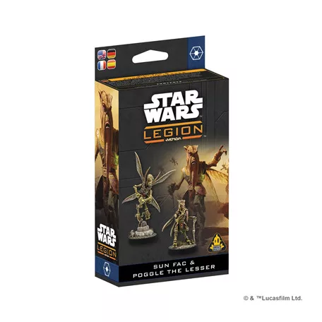 Star Wars: Legion - Sun Fac and Poggle the Lesser - EN/DE/SP/FR-SWQ101