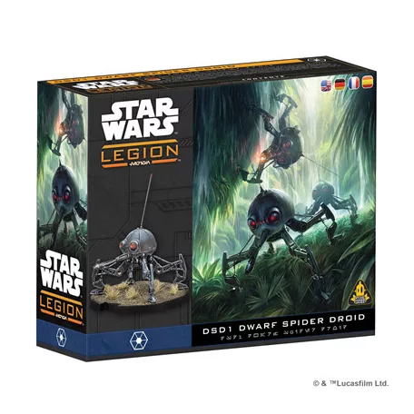 Star Wars: Legion - Dwarf Spider Droid- EN/DE/SP/FR-SWQ61