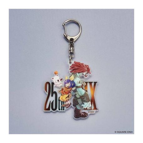 FINAL FANTASY IX 25th Anniversary Acrylic Keychain - Eiko & Salamander-XFF09ZZZ42