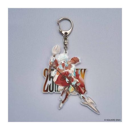 FINAL FANTASY IX 25th Anniversary Acrylic Keychain - Quina & Freija-XFF09ZZZ43