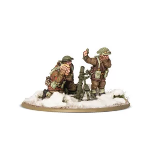 Bolt Action - British & Canadian Infantry (Winter) Medium Mortar Team - EN-403201007