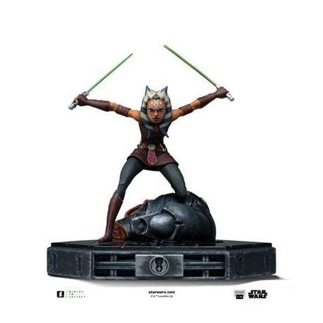 Ahsoka Tano Star Wars: Clone Wars Art Scale 1/10-LUCSWR202925-10