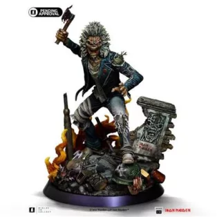 Eddie 50th Year Anniversary Iron Maiden Art Scale 1/10-IRONMD124925-10