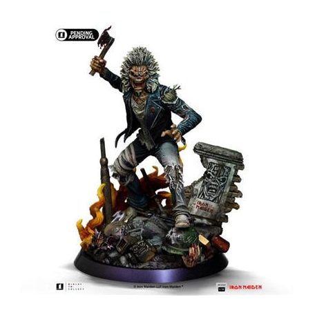 Eddie 50th Year Anniversary Iron Maiden Art Scale 1/10-IRONMD124925-10