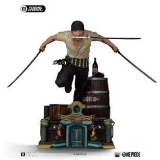Zoro One Piece Art Scale 1/10-NETFX125225-10