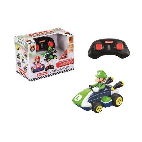 Carrera - 2,4GHz Mario Kart(TM) Mini RC, Luigi (Paperbox)-370430033