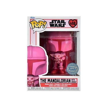 Funko POP Star Wars Valentine Mandalorian Grogu - Special Edition-60122
