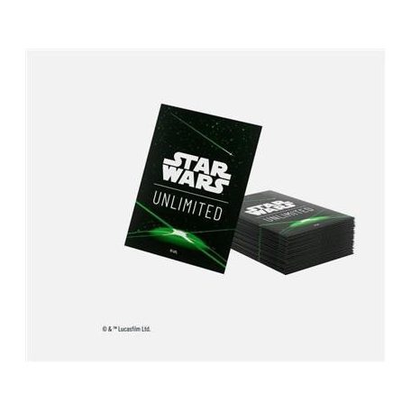 Gamegenic - Star Wars: Unlimited Premium Art Sleeves - Card Back Green-GGS15080ML