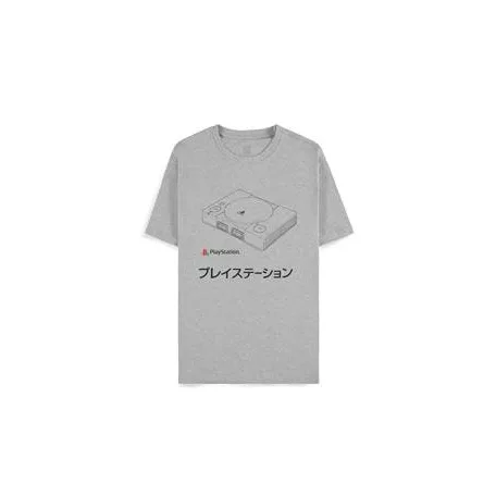 PlayStation - O.G Console grey Men's Short Sleeved T-shirt - L-TS785867SNY-L