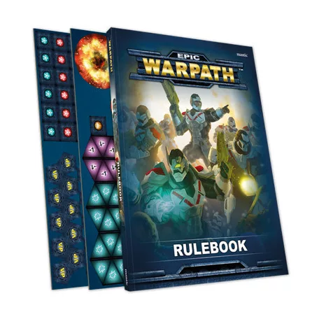 Epic Warpath: Rulebook and token set - EN-MGEWM102