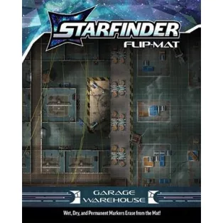Starfinder Flip-Mat: Garage Warehouse - EN-PZO21007-FM