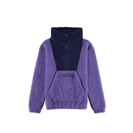 Pokémon - Gengar Sherpa Premium Hoodie - 2XL-HD386375POK-2XL