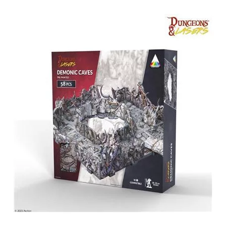 Dungeons & Lasers - Demonic Caves Pre-Painted - EN-DNL0115