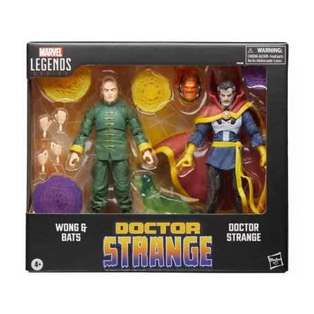 Marvel Legends Series Doctor Strange, Wong and Bats-F90965S0
