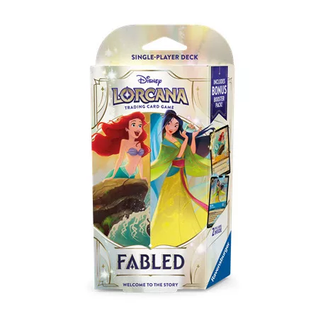 Disney Lorcana: Fabled - Starter Deck Display (8 pcs) - EN-11098916