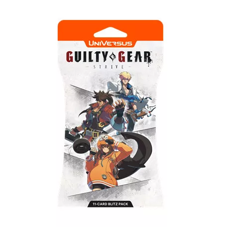 UniVersus CCG: Guilty Gear - Strive - Hanging Booster Display (48 packs) - EN-UVSGGS01-HB