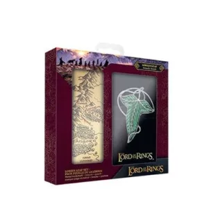 Lorien Brooch and Metal Bookmark Set - The Lord of the Rings-MAP3702