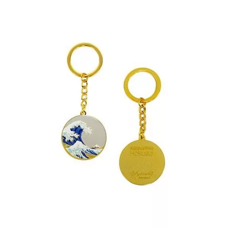 The Great Wave of Kanagawa key ring-MAP2600