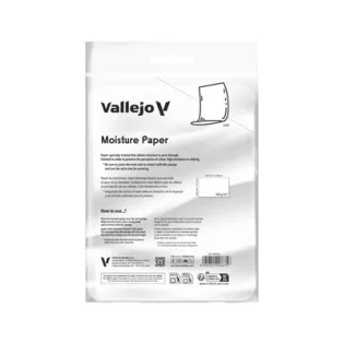 Vallejo - Wet Palette Accesories - 30 Sheets of moisture paper (225 x 145 mm) 60gr-B90003