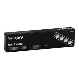 Vallejo - Wet Palette Accesories - Accessory well palette with magnet attachment (149 x 34 x 13 mm)-B90004