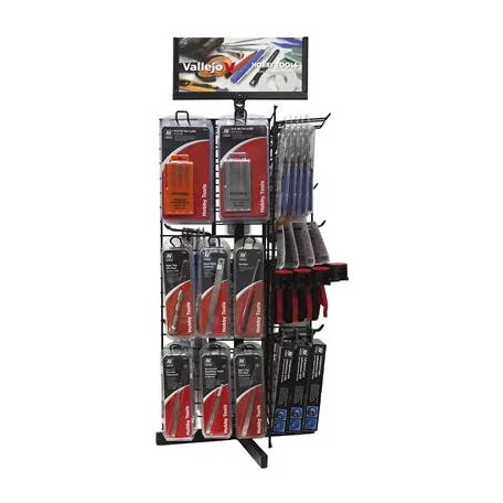 Vallejo - Tools Basic Range - Hobby Tools 30 refs.-TEX101NFULL