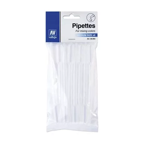 Vallejo - Accessories - Pipettes Medium Size 8x3 ml-26003