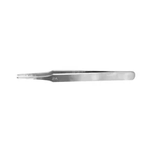 Vallejo - Tools - Flat Rounded Stainless Steel Tweezers (120 mm)-T12007