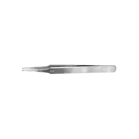 Vallejo - Tools - Flat Rounded Stainless Steel Tweezers (120 mm)-T12007