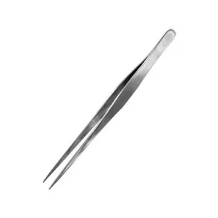 Vallejo - Tools - Straight Tip Stainless Steel Tweezers (175 mm)-T12008