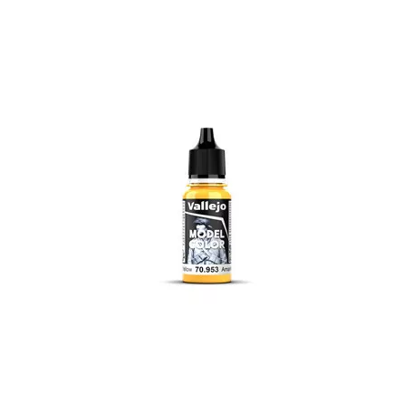 Vallejo - Model Color / Matt - 027 Flat Yellow 18 ml-70953