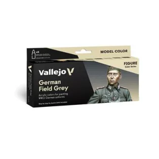 Vallejo - Model Color / Figure / 8 colors set - German Field Grey by Jaume Ortiz 18 ml-70181