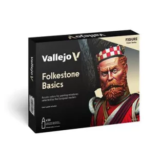 Vallejo - Model Color / Figure / 16 colors set - Folkestone Basics 18 ml-70101