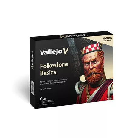 Vallejo - Model Color / Figure / 16 colors set - Folkestone Basics 18 ml-70101