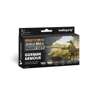 Vallejo - Model Color / WWII / 6 colors set - German Armour 18 ml-70205