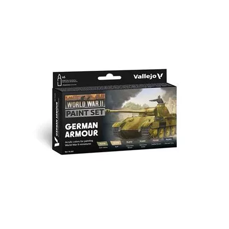 Vallejo - Model Color / WWII / 6 colors set - German Armour 18 ml-70205